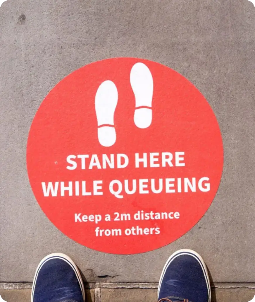 custom floor decals custom floor decal